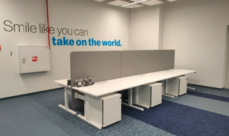 realizacja Mori Place nowoczesne wnętrza biurowe ergonomia w pracy wyposażenie biura Align Technology projekt wnętrz wyposażenie nowoczesnej powierzchni biurowej open space sala konferencyjna foto 5
