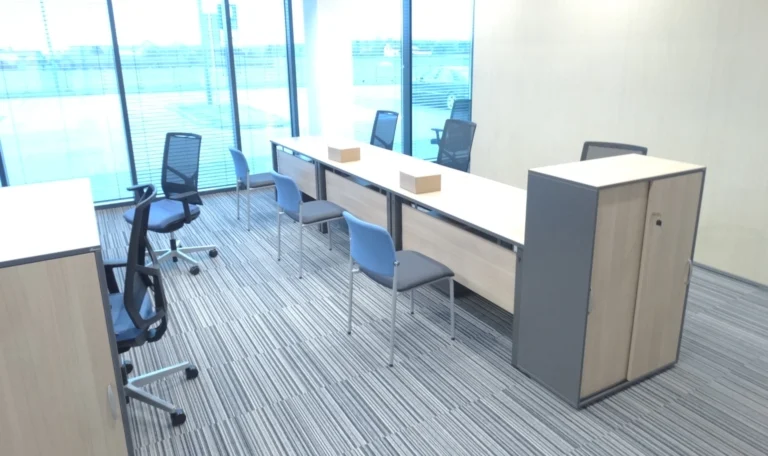 realizacja Mori Place nowoczesne wnętrza biurowe ergonomia w pracy wyposażenie biura Lubfarm SA projekt wnętrz gabinety dyrektorskie przestrzenie biurowe strefy wspólne zaplecze socjalne foto 3
