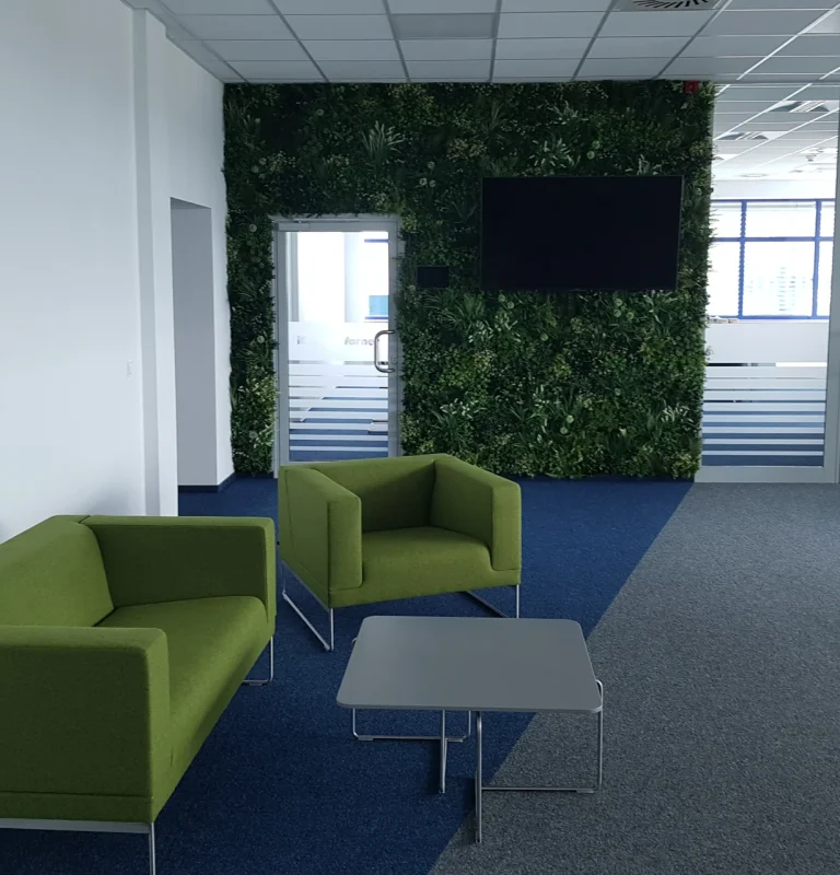 realizacja Mori Place nowoczesne wnętrza biurowe ergonomia w pracy projektowanie wnętrz BorgWarner Poland wyposażenie powierzchni biurowej open space stanowiska pracy sala konferencyjna foto 1